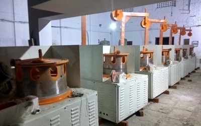 Vertical Wire Drawing Machine